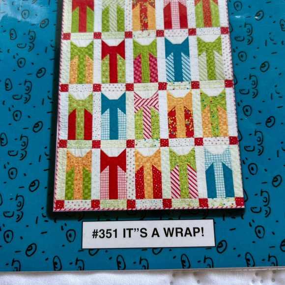 New Pieces From My Heart Quilt Pattern #351 It’s A Wrap Quilting Pattern - Picture 2 of 7